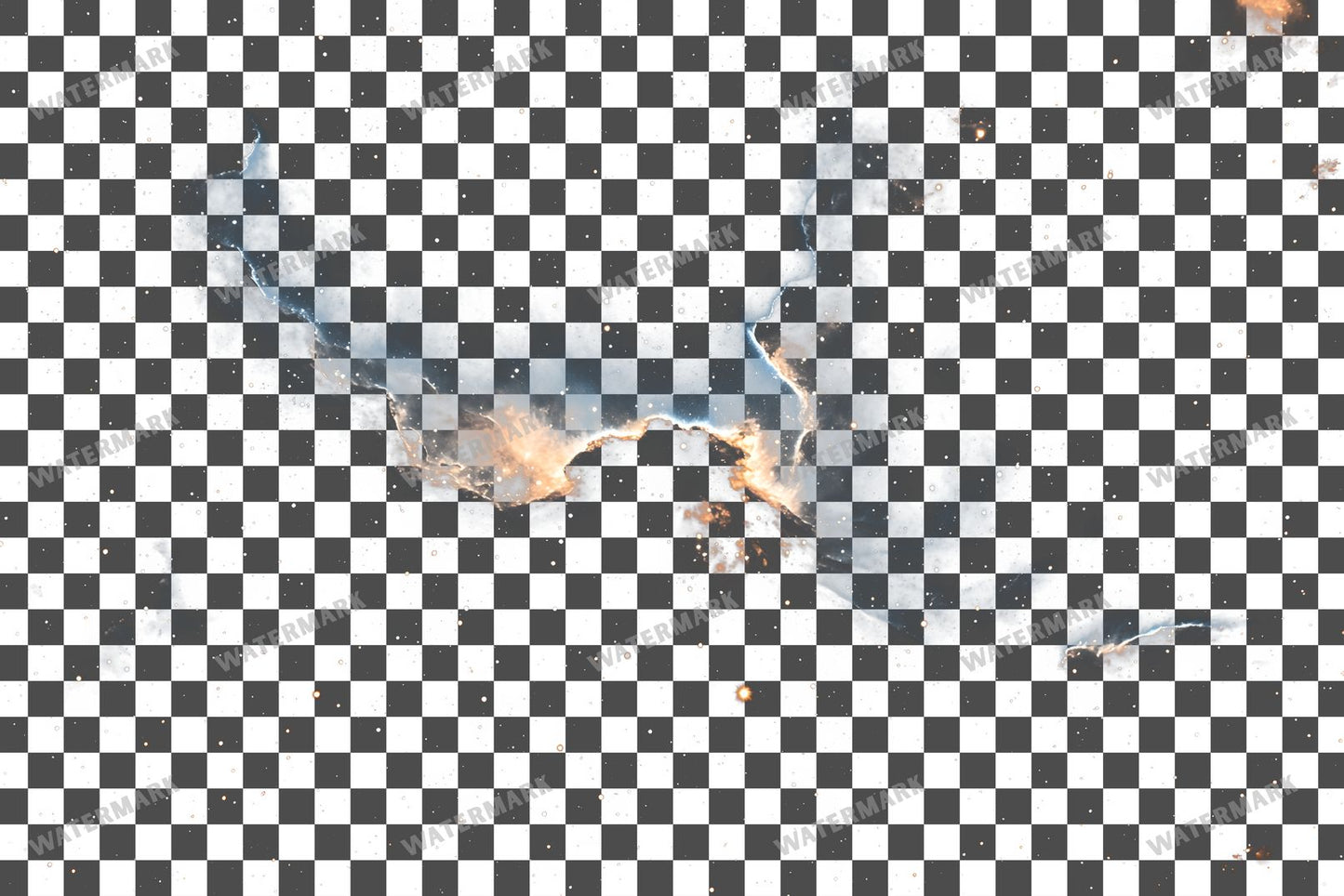 Starry Nebula Transparent Overlay Pngs