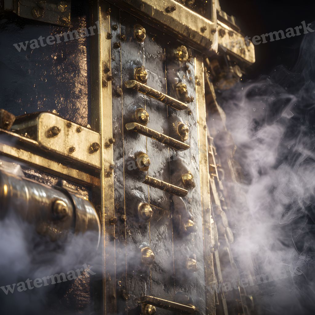 Steampunk Machine Frame Backdrop Images