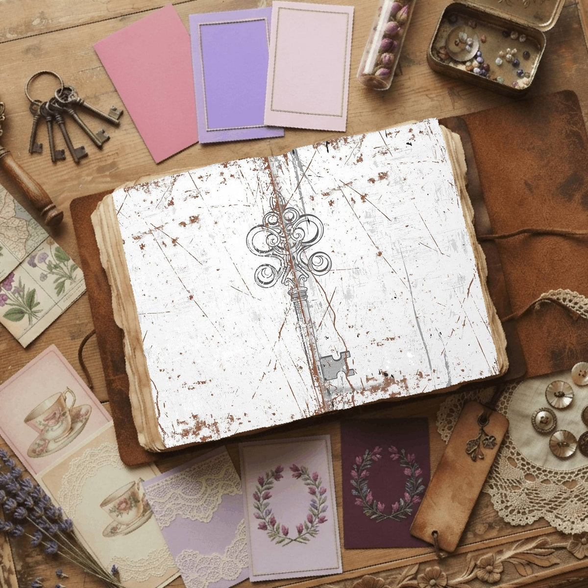 Steampunk Digital Papers