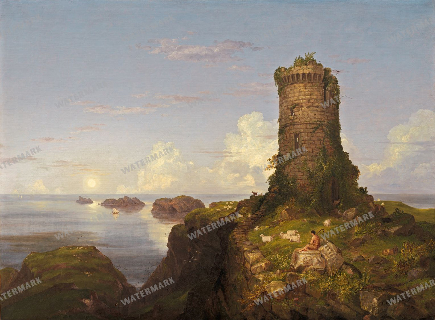 Thomas Cole Vintage Paintings