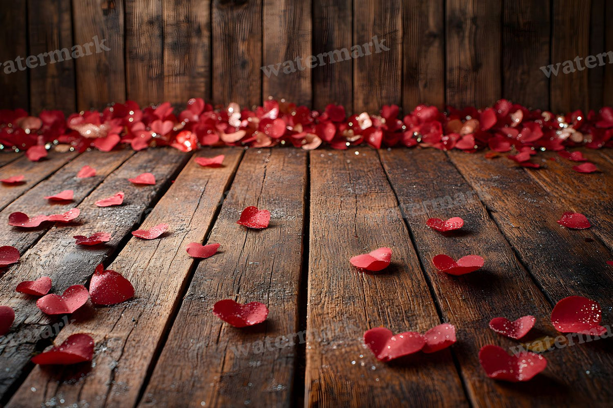 Valentine digital photo backdrop for photo editing, preview 4
