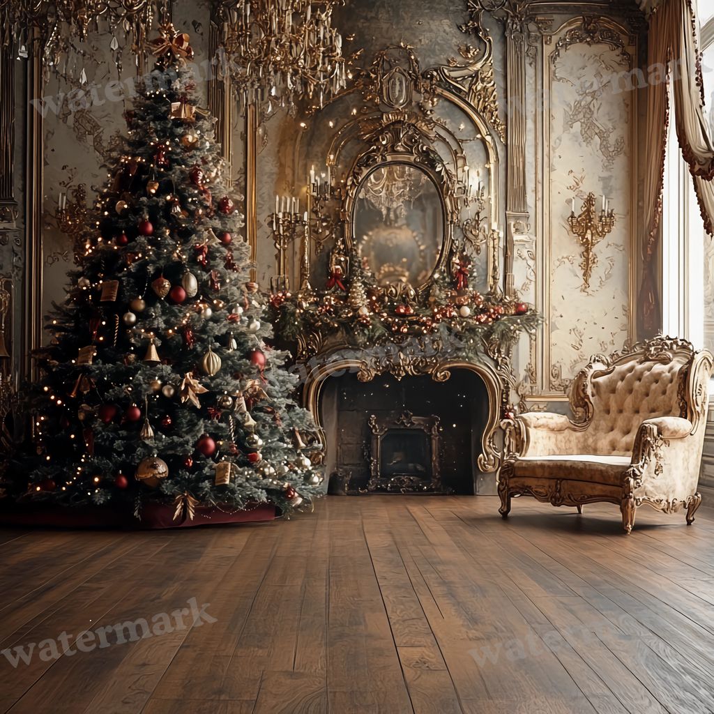 Victorian Christmas Backdrop Images