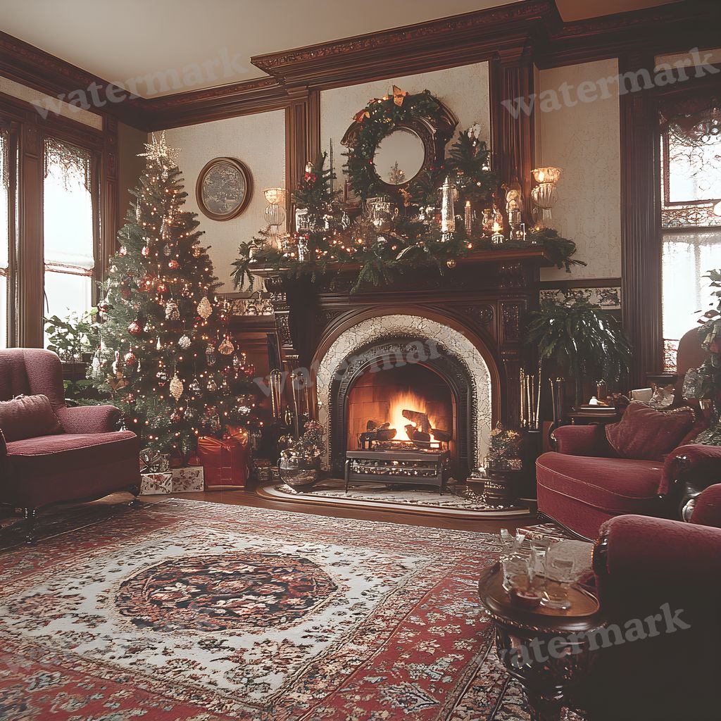 Victorian Winter Backdrop Images