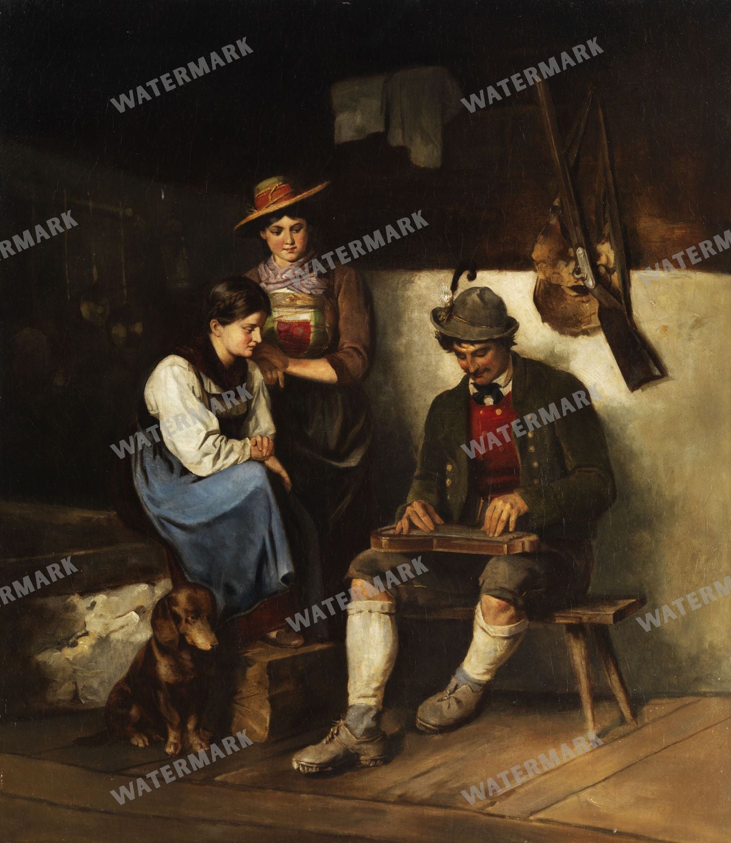 Wall Art Vintage Paintings