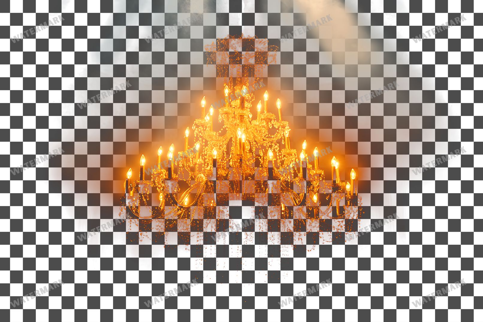 Warm Cozy Magical Disney Style Transparent Overlay Pngs