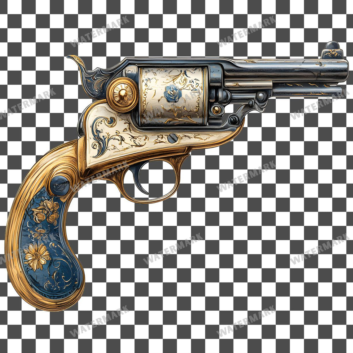 Weapon Vintage Style Clipart Pngs