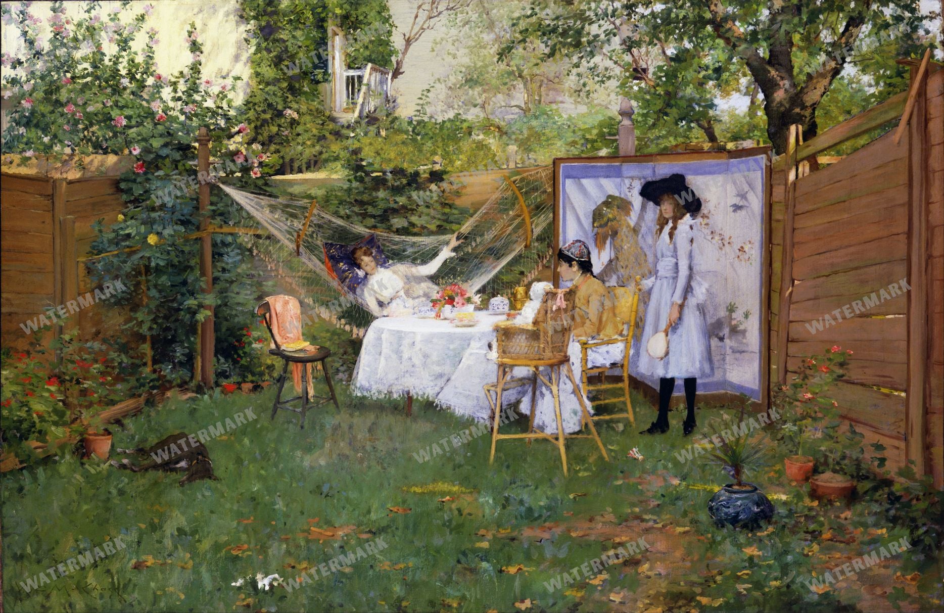 William Merritt Chase Vintage Paintings