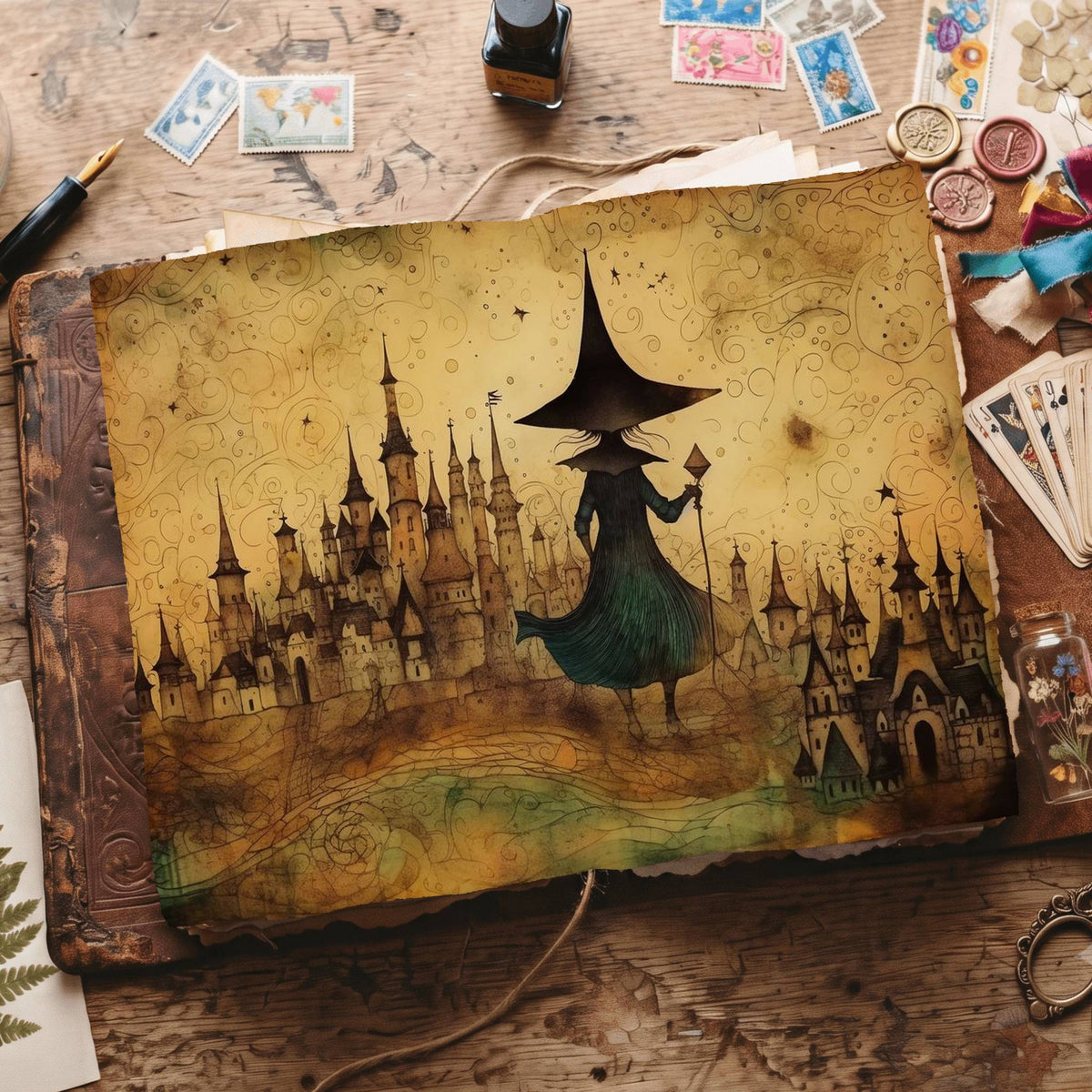 Witch Castle Digital Papers
