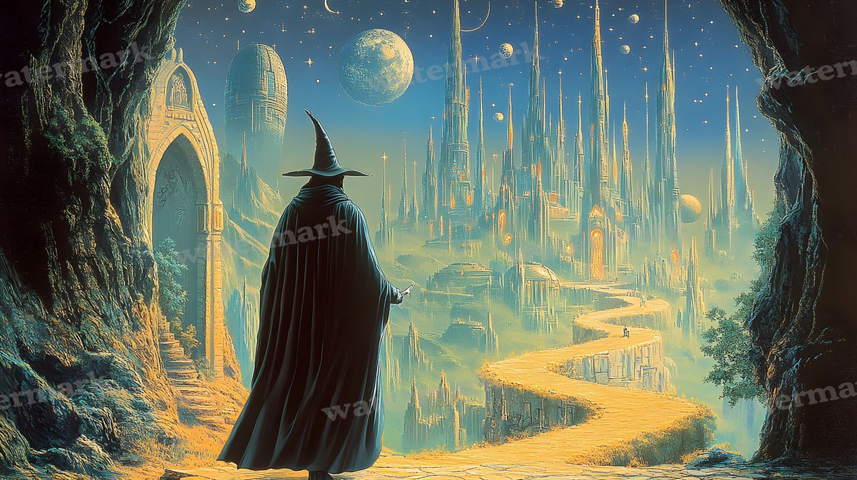 Wizard Walk Backdrop Images