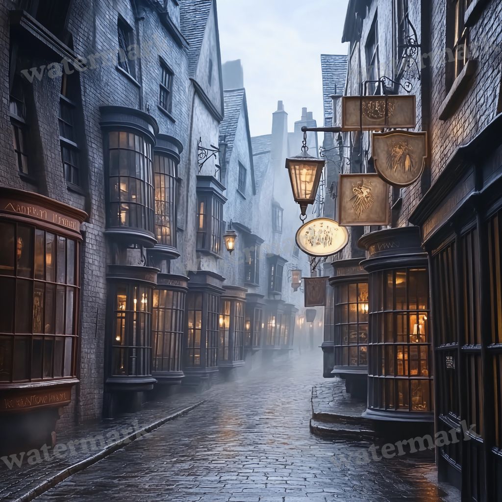 Wizarding School Movie Scene Backdrop Images