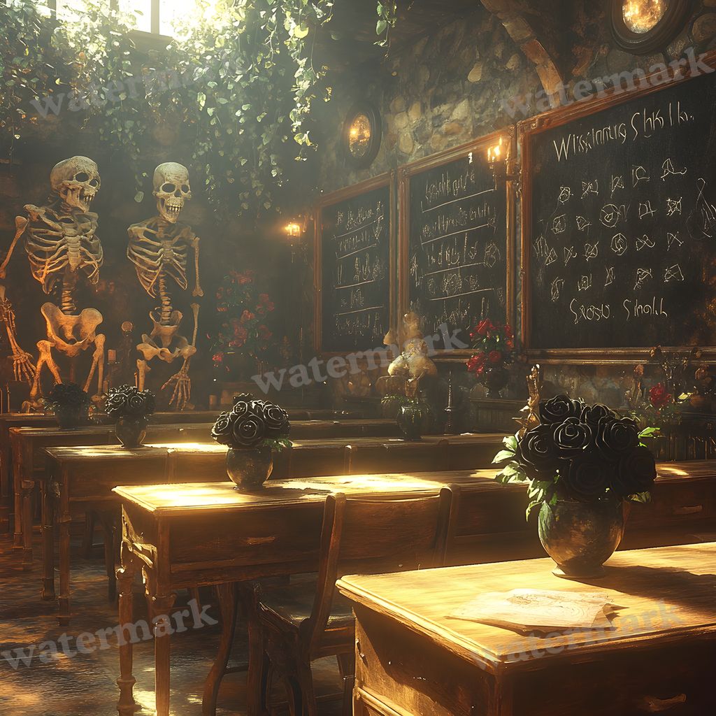 Wizarding School Backdrop Images