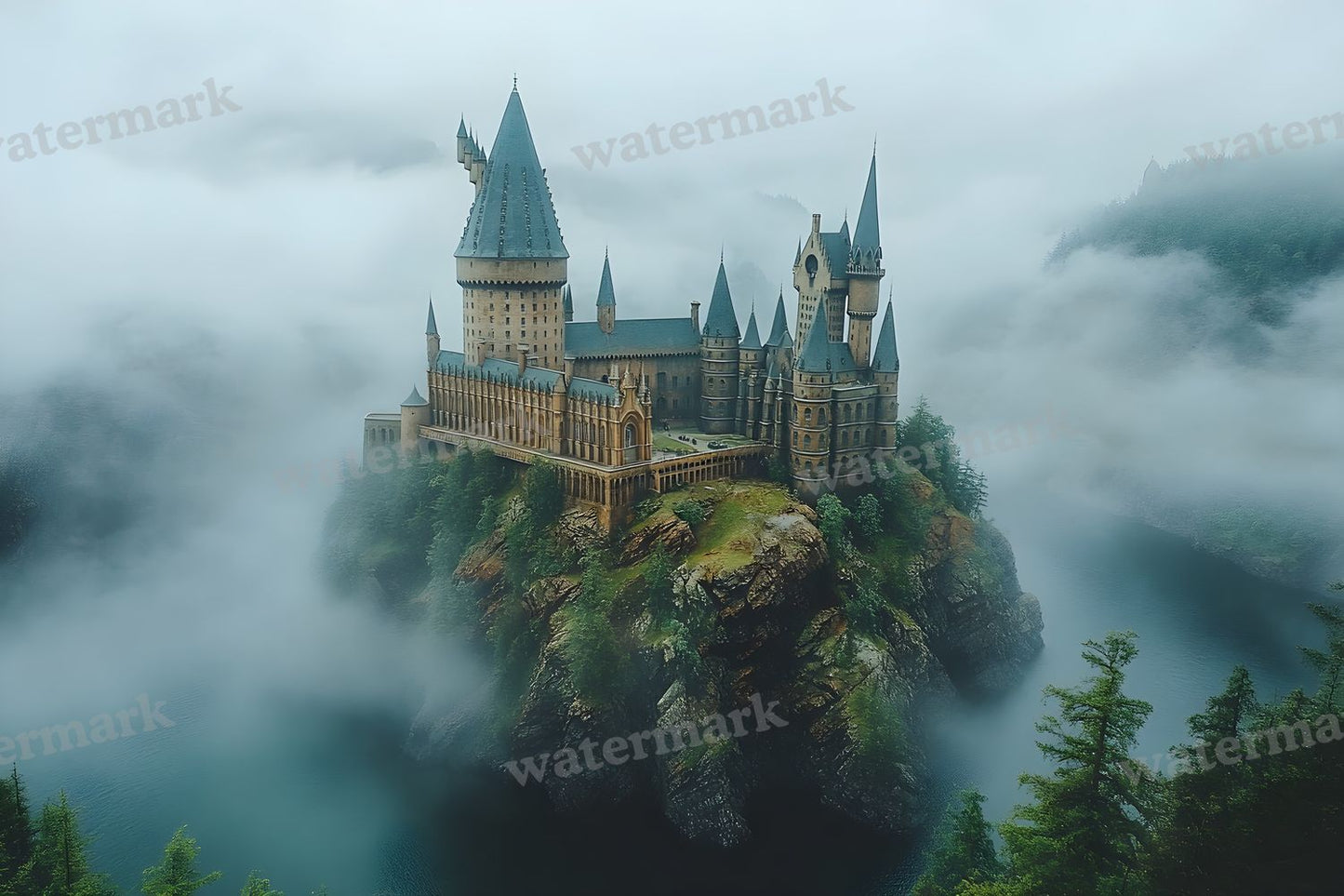 Wizarding School Backdrop Images