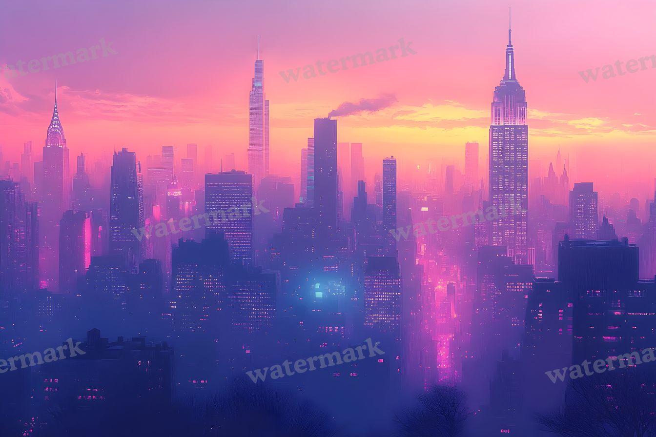 Abstract Skyline Backdrop Images