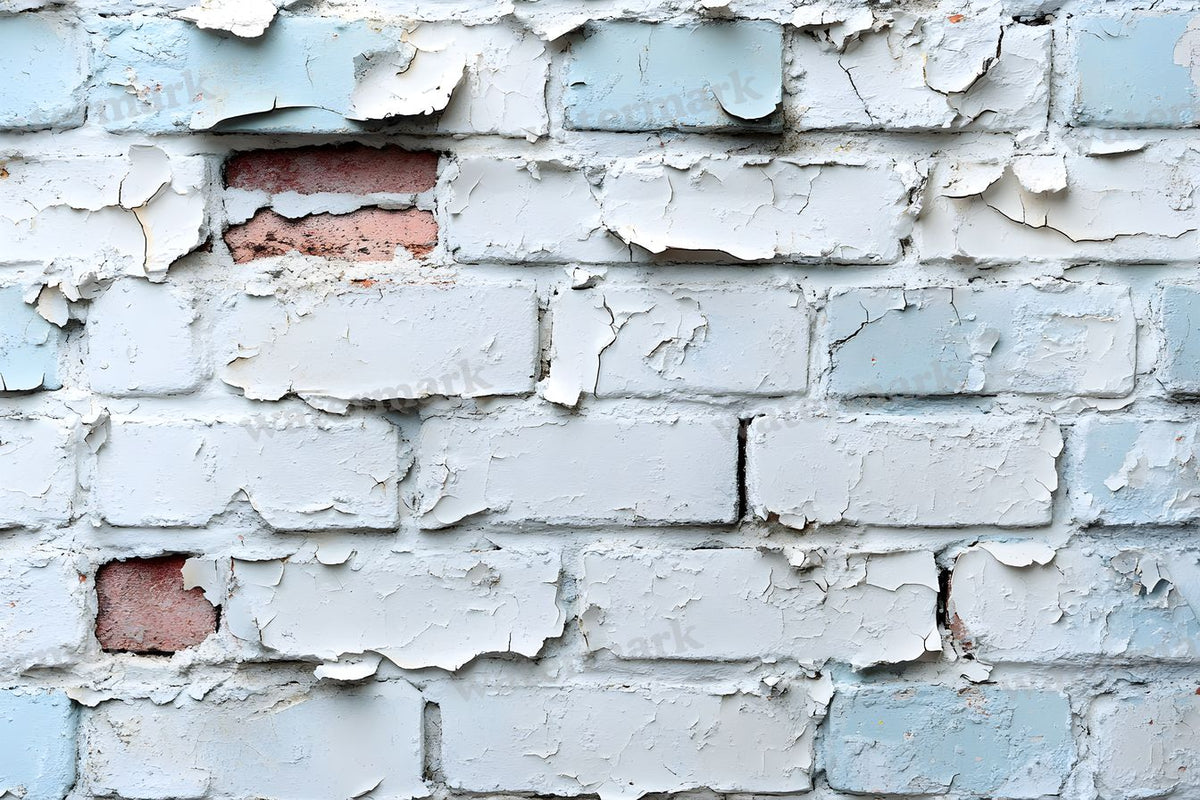 Aged Whitewashed Bricks Backdrop Images