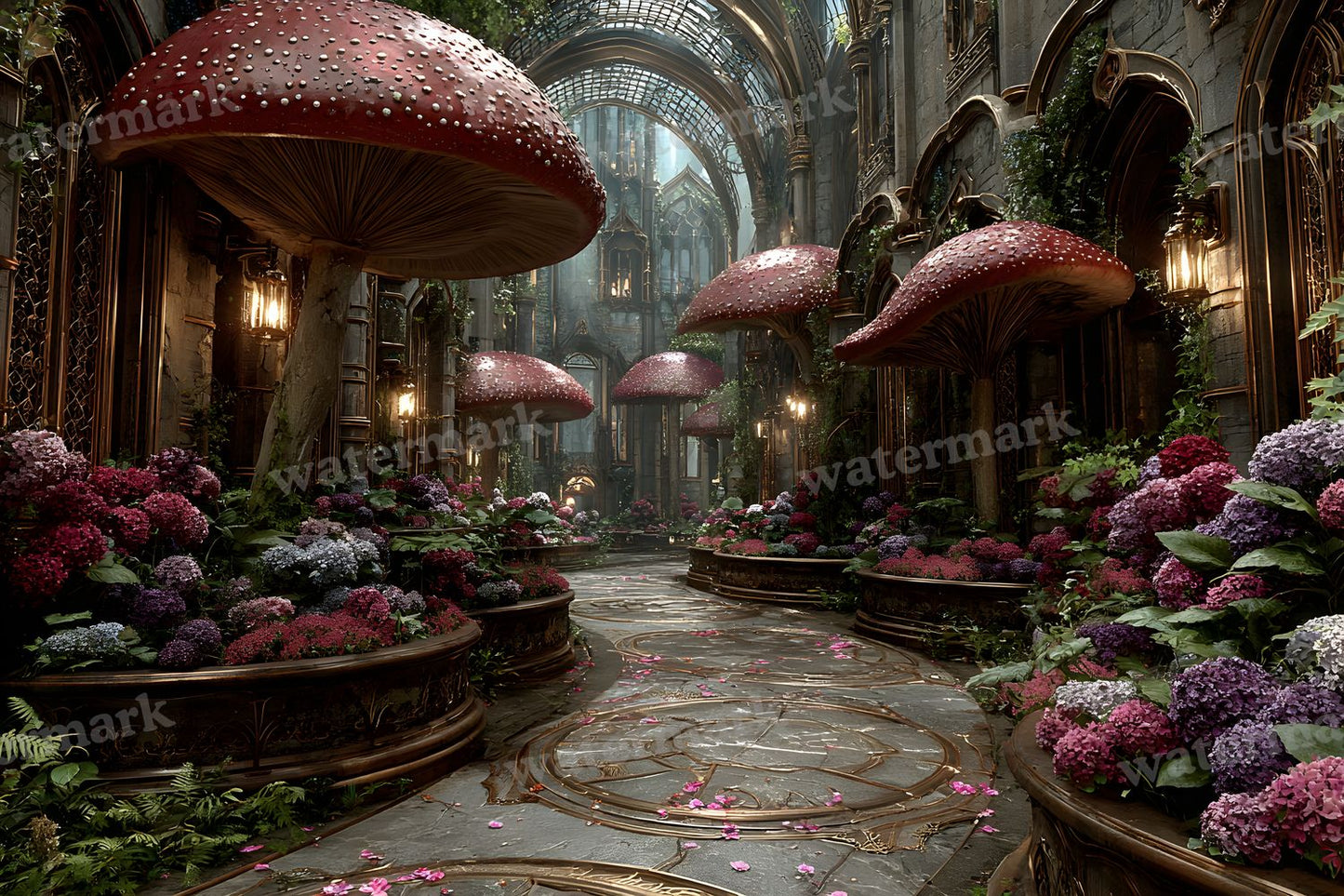 Alice Wonderland Theme Backdrop Images