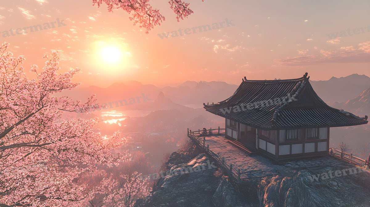 Ancient Dojo Backdrop Images
