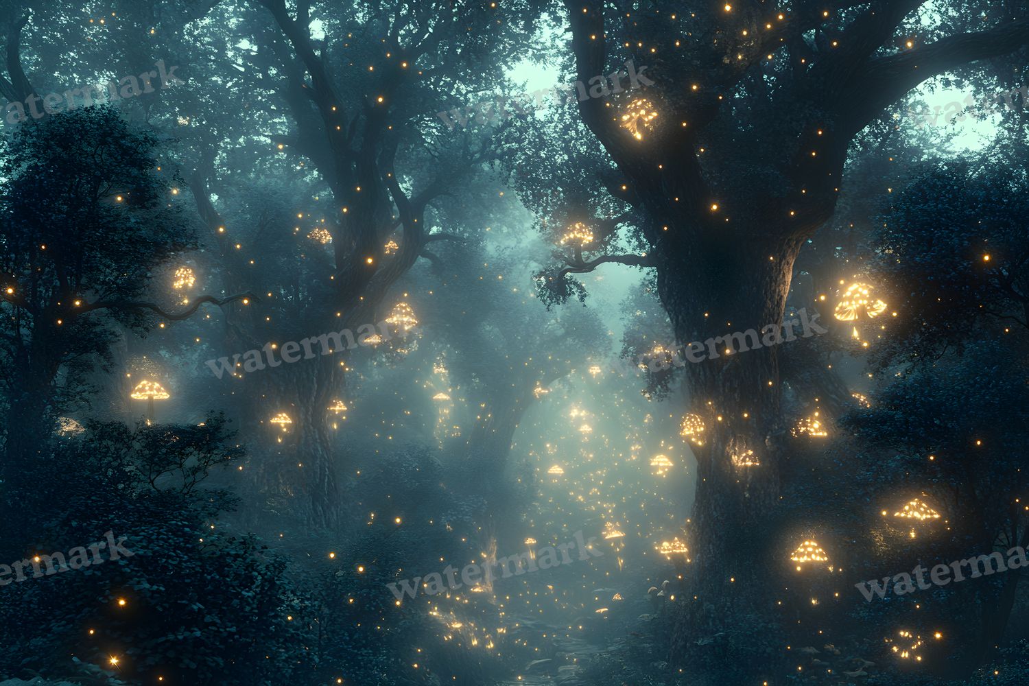 Ancient Fairytale Forest Backdrop Images