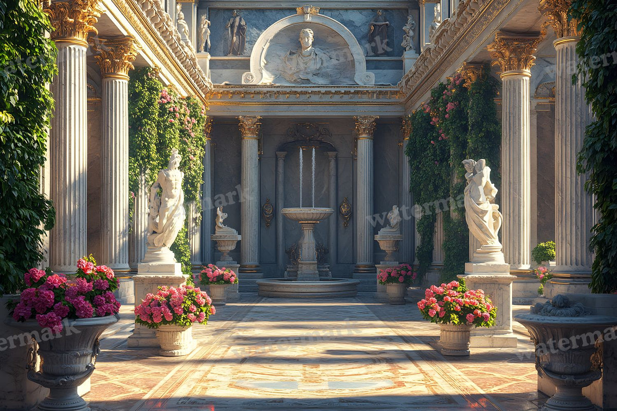 Ancient Roman Courtyard Backdrop Images