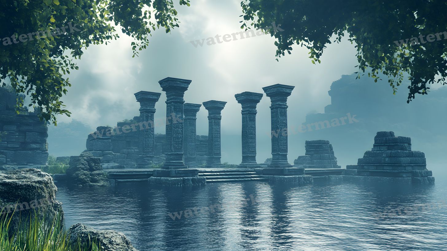 Ancient Ruins Backdrop Images