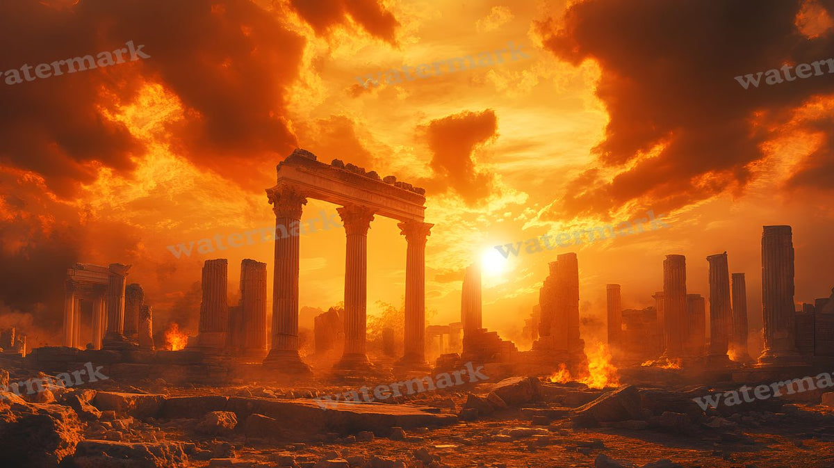 Ancient Ruins Backdrop Images