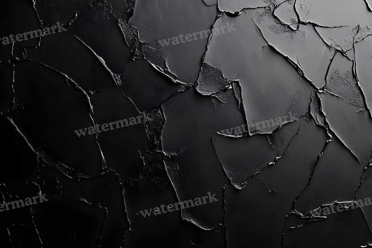 Black Texture Ethereal digital photo backdrop for photo editing, preview 5