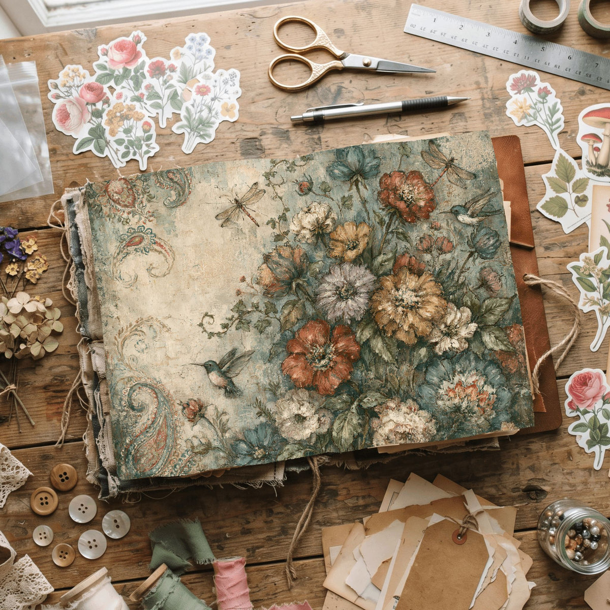 Bohemian Wanderlust Printable Paper