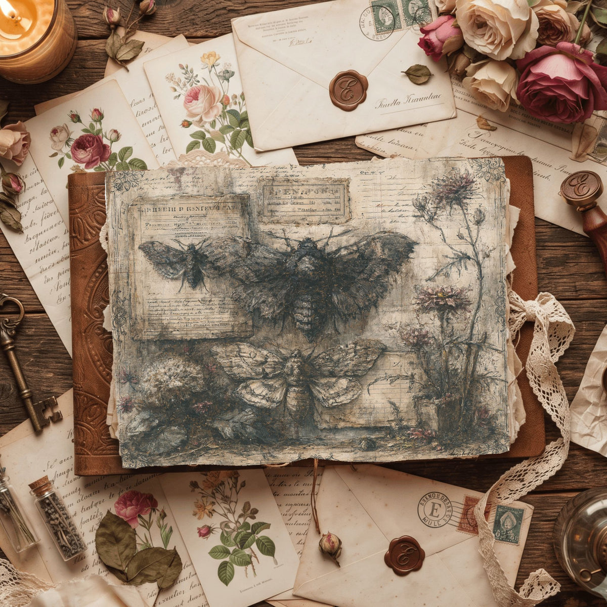 Gothic Butterfly & Moth Journal Paper