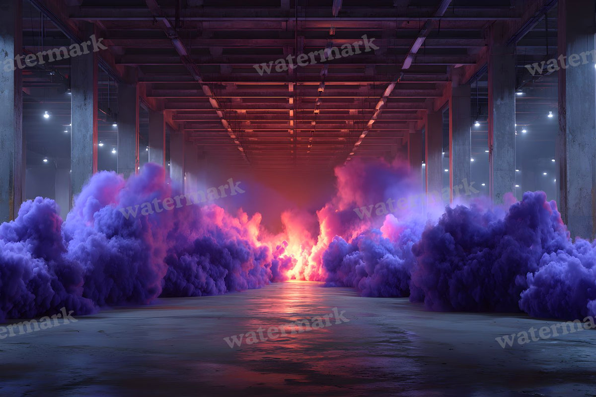 Purple Smoke Action Backdrop Images