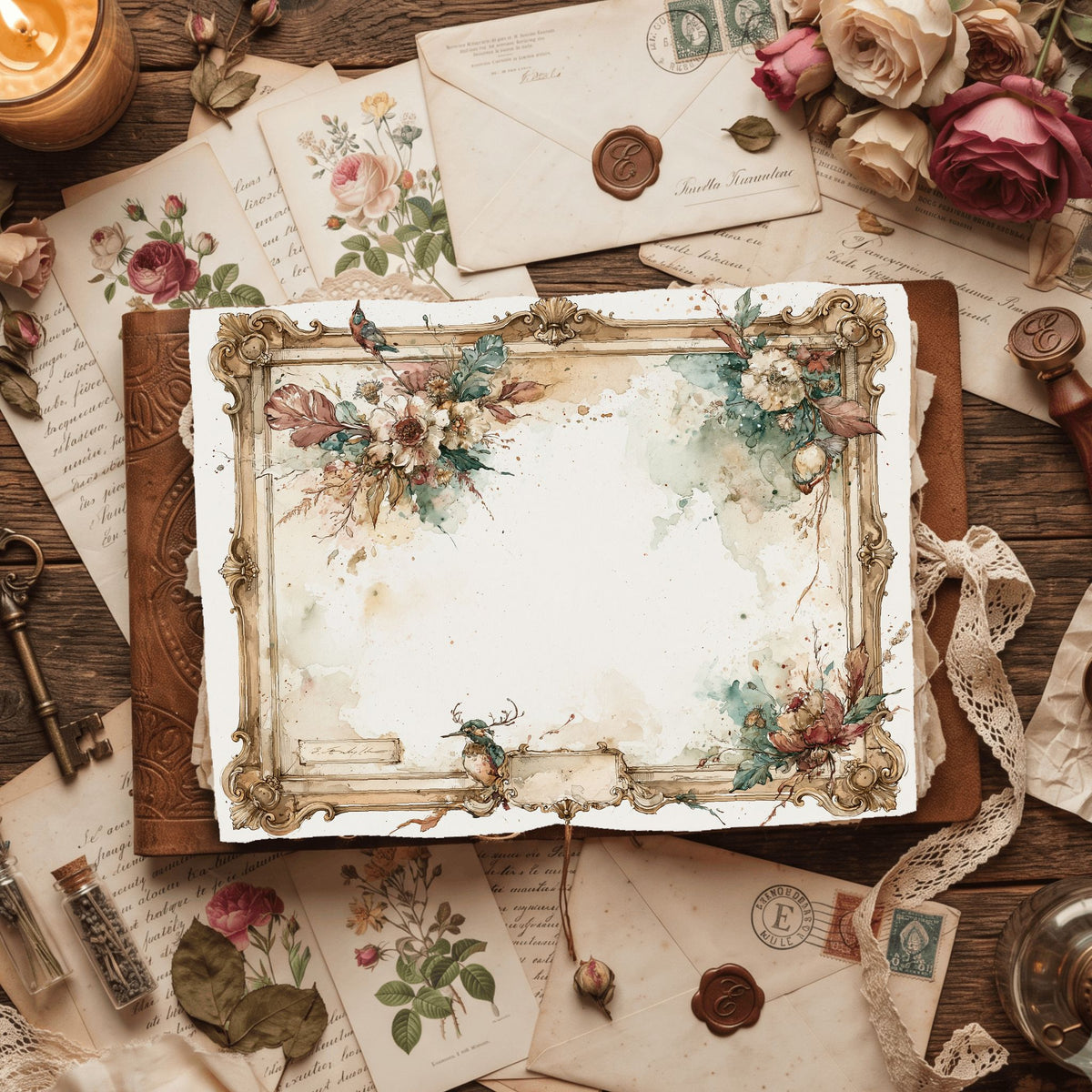 Regal Antique Wooden Frame