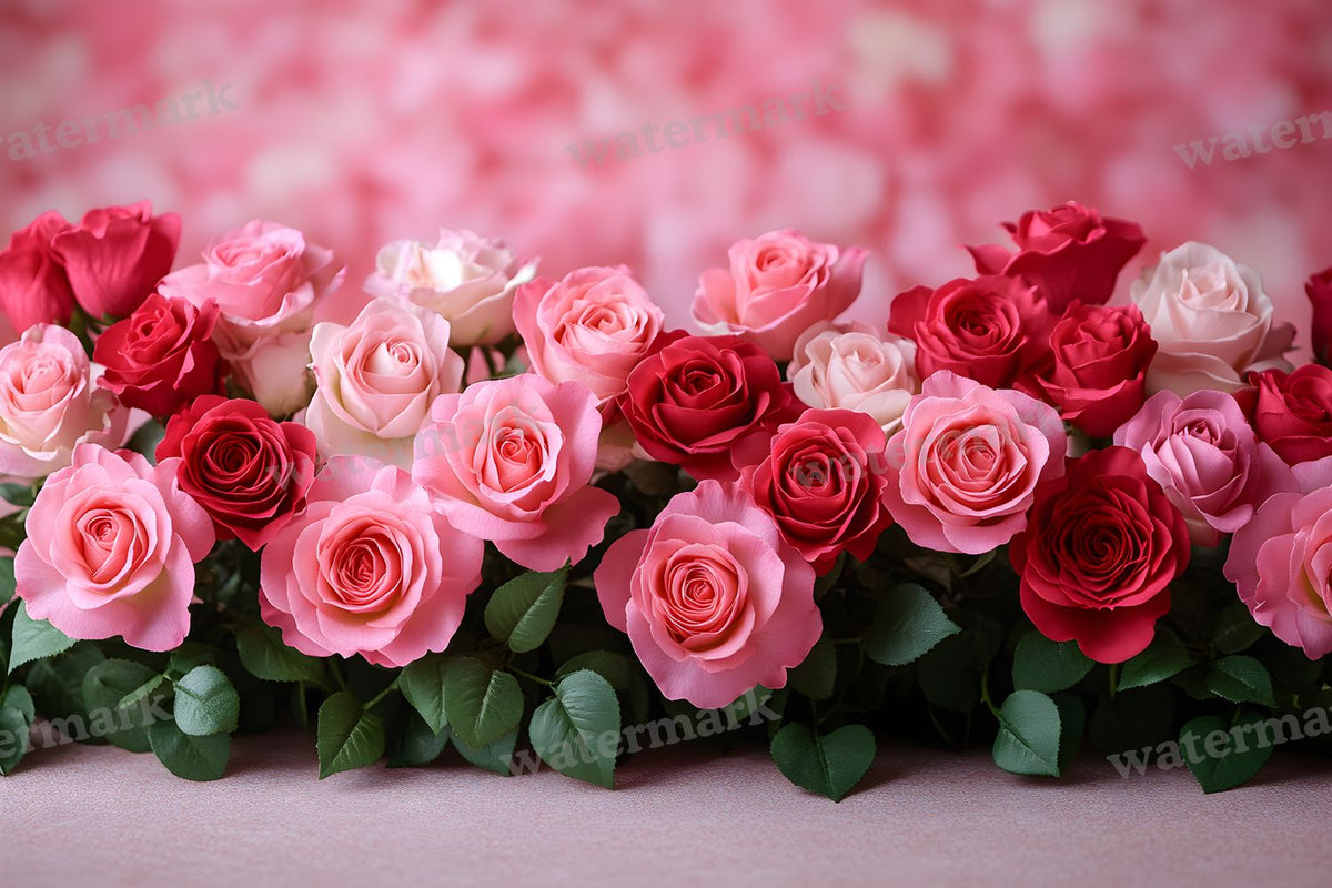 Romantic digital photo backdrop for photo editing, preview 5