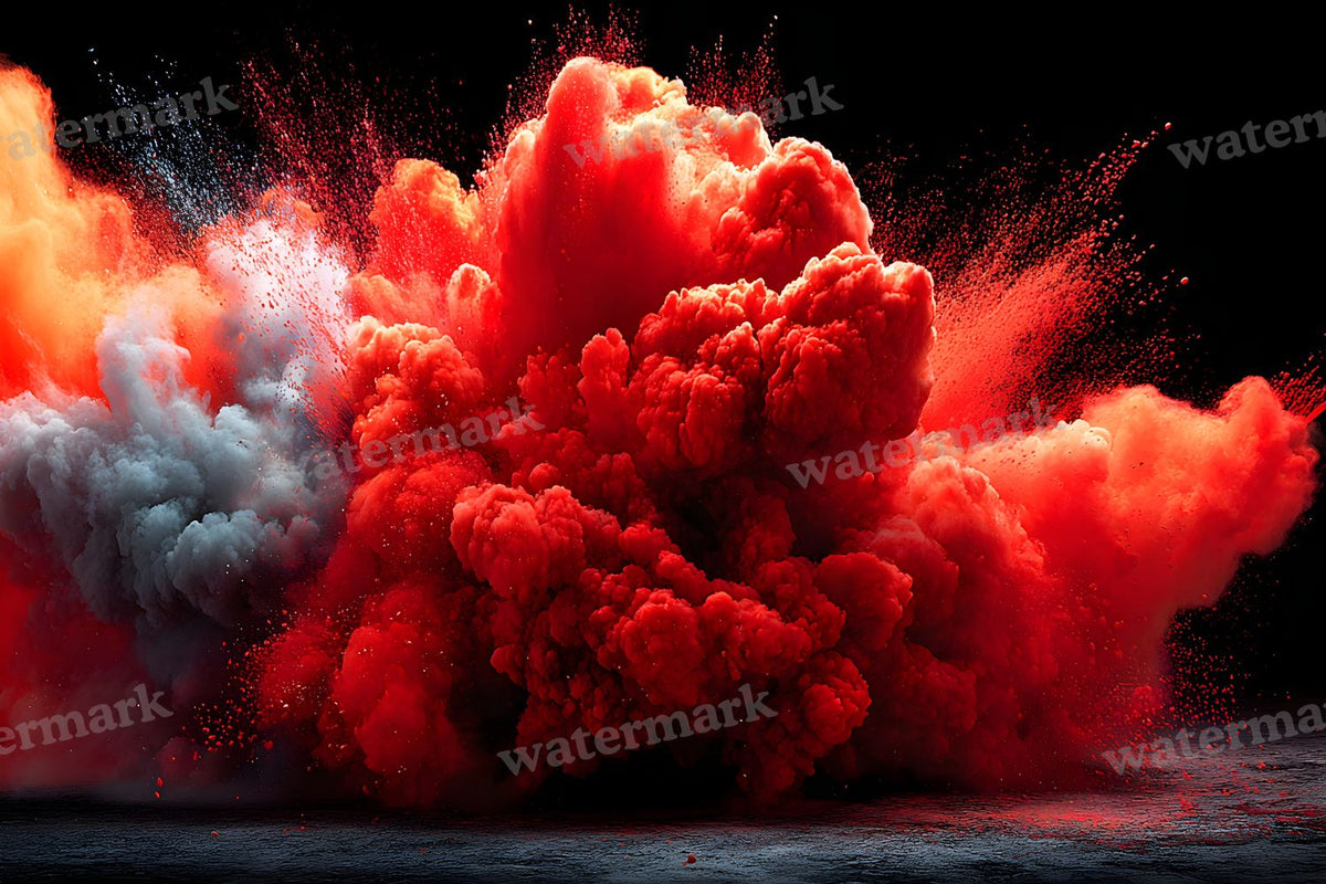Ruby Smoke Action Backdrop Images
