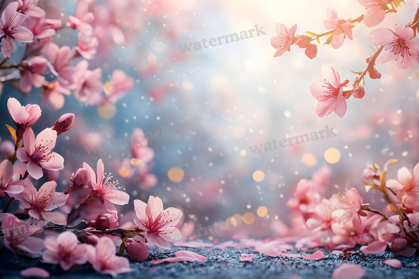 Spring Blossom Ground Backdrop Images