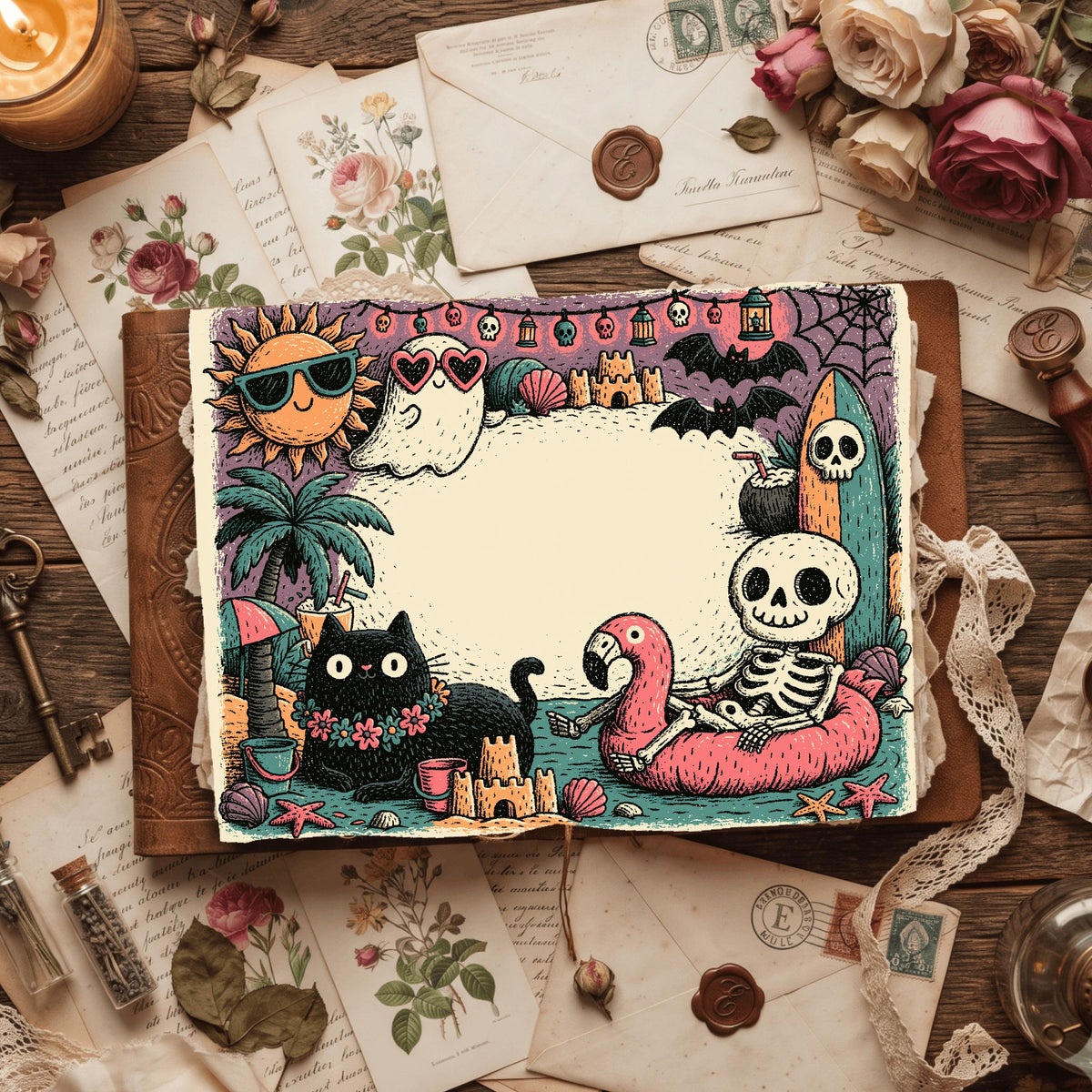 Summerween Invitation Border