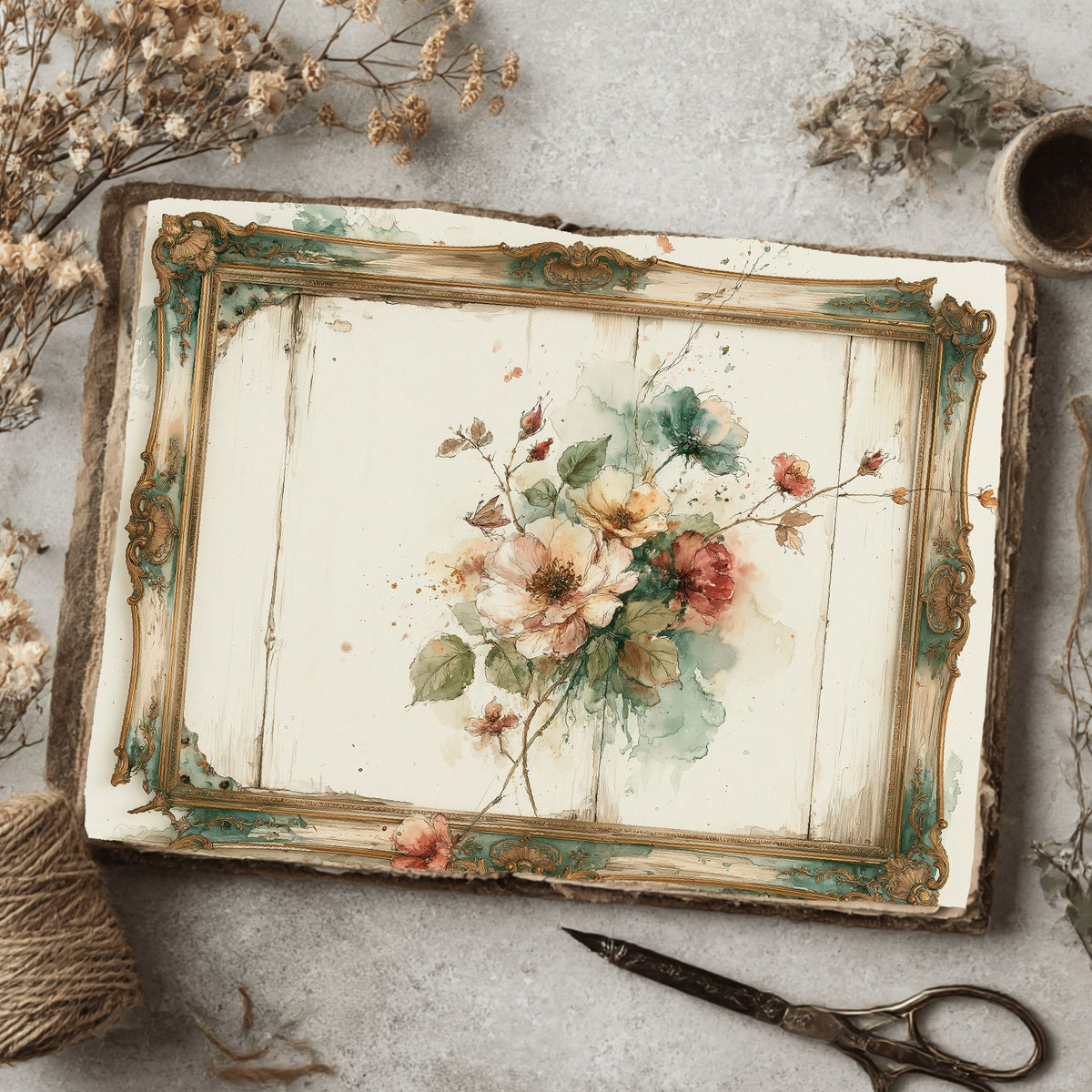 Vintage Ornate Picture Frame