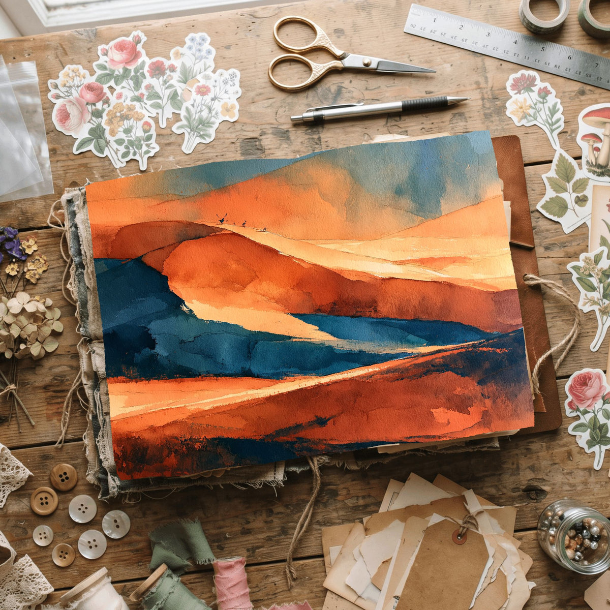 Warm Desert Landscape