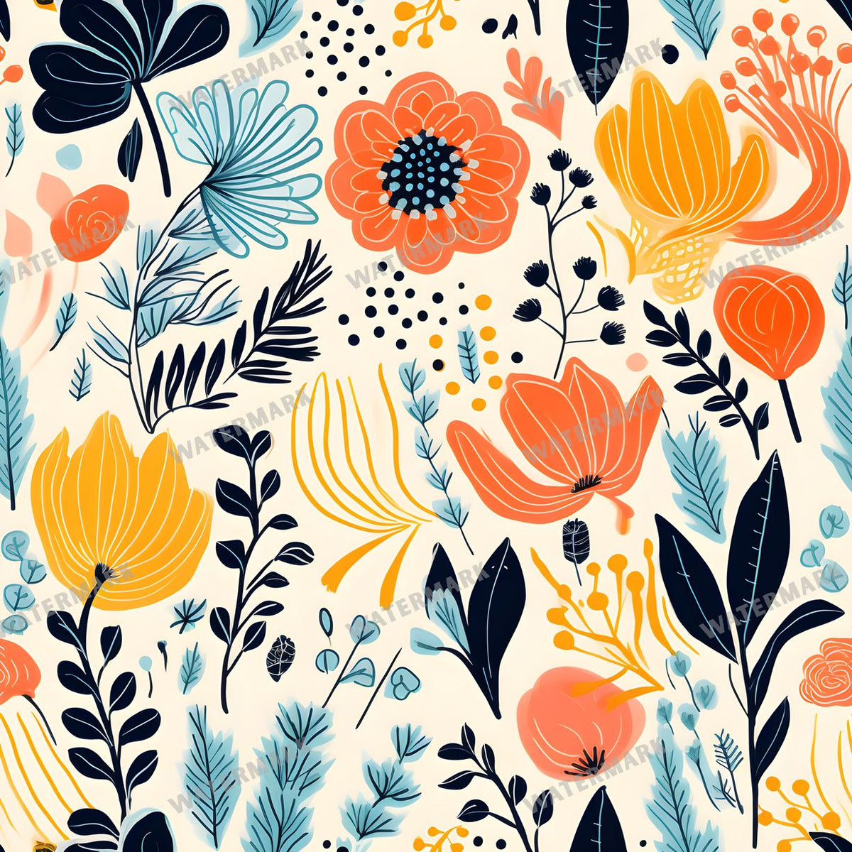 Abstract Seamless Pattern