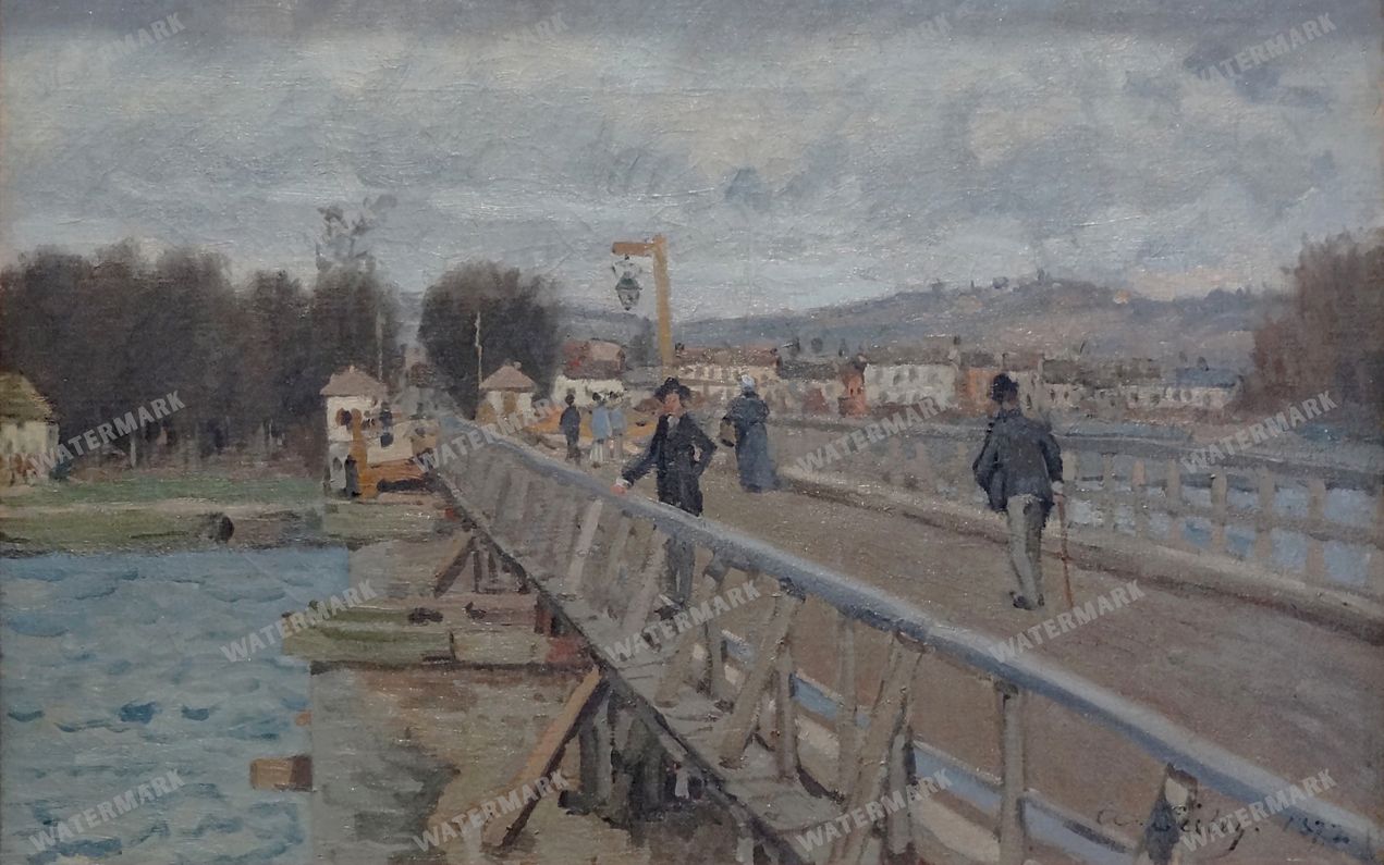 Alfred Sisley Vintage Paintings