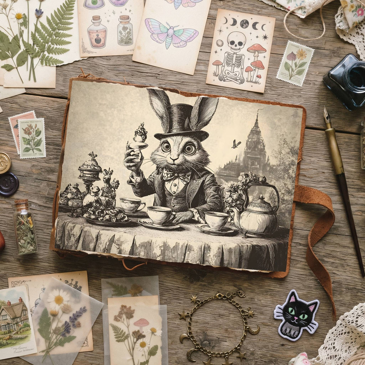 Alice In Wonderland Digital Papers