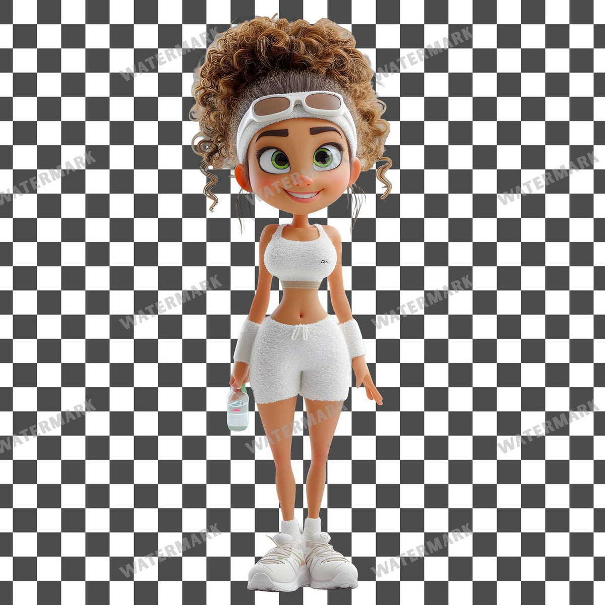 Athlete Character Clipart Pngs