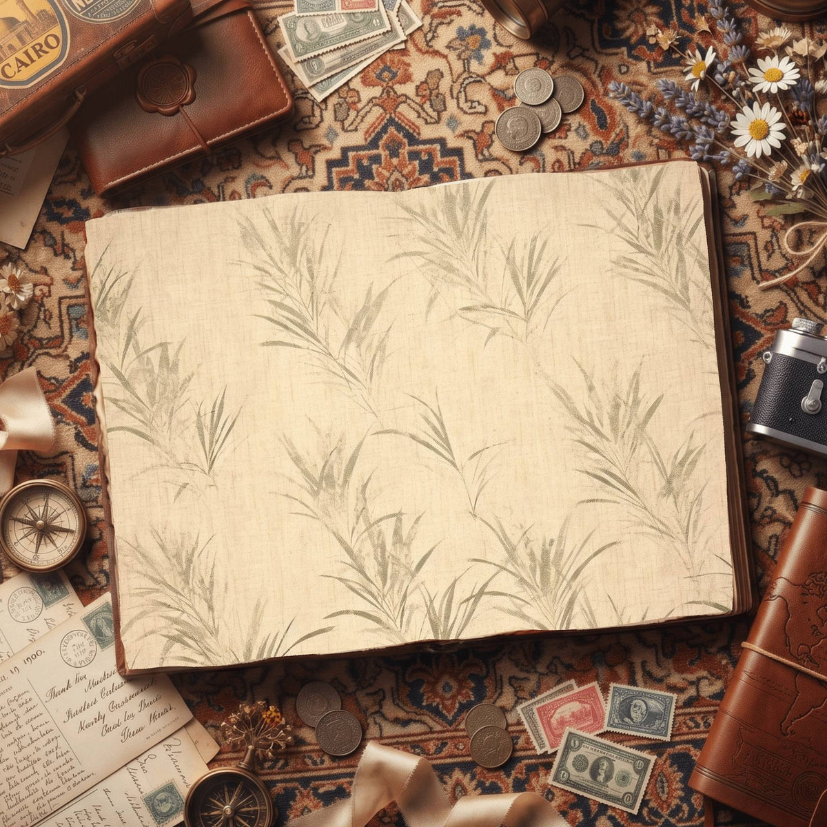Basic Leaf Digital Papers