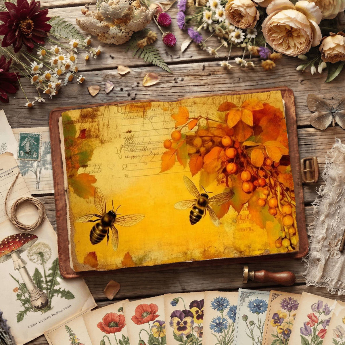 Bees Digital Papers