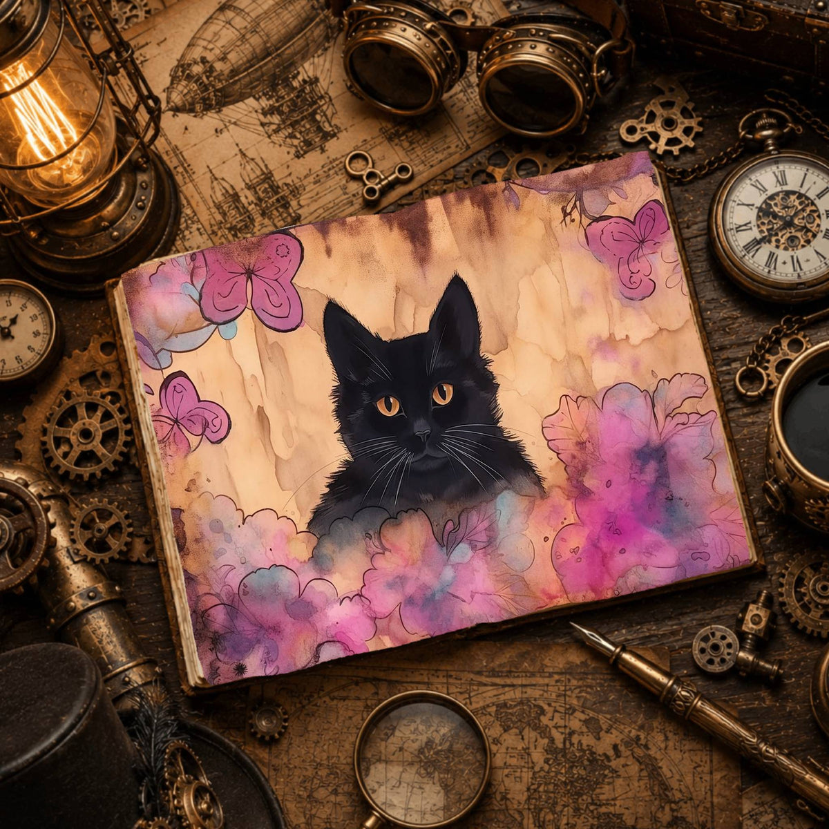 Black Cat Digital Papers