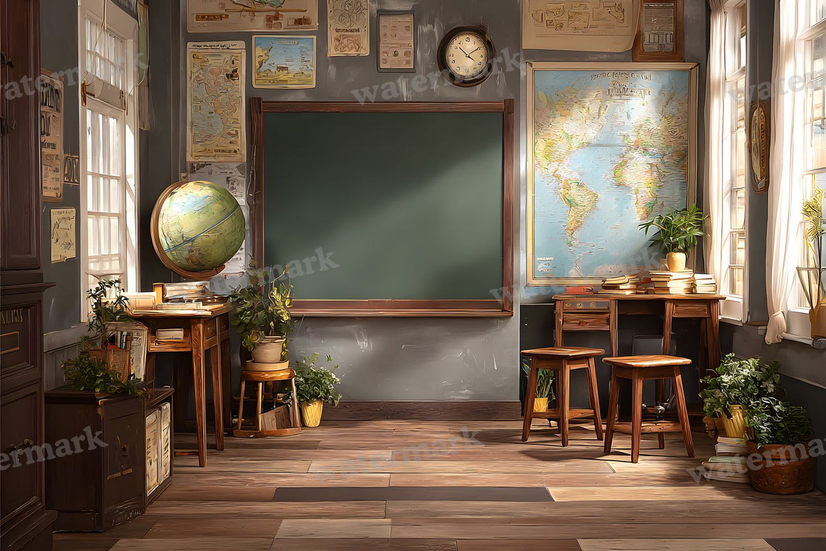Blank Classroom Backdrop Images