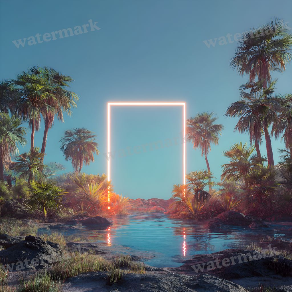 Blue Gradientd Render Backdrop Images