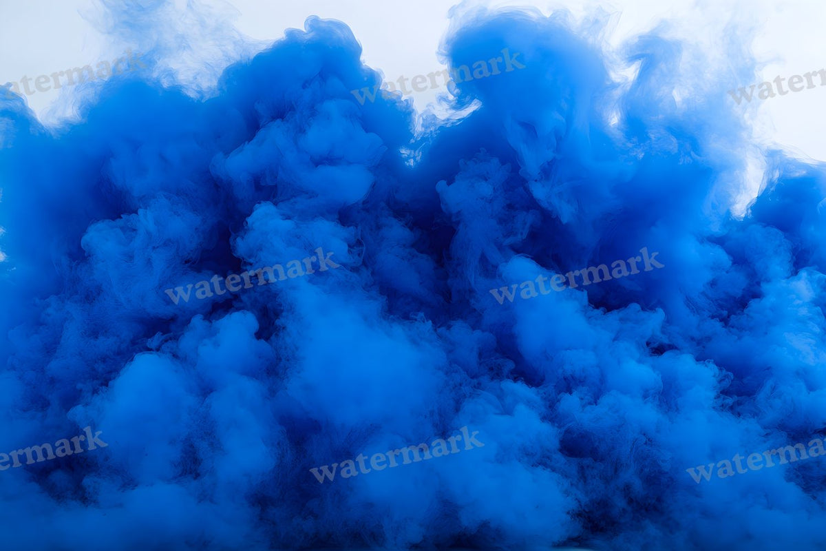Blue Smoke Backdrop Images