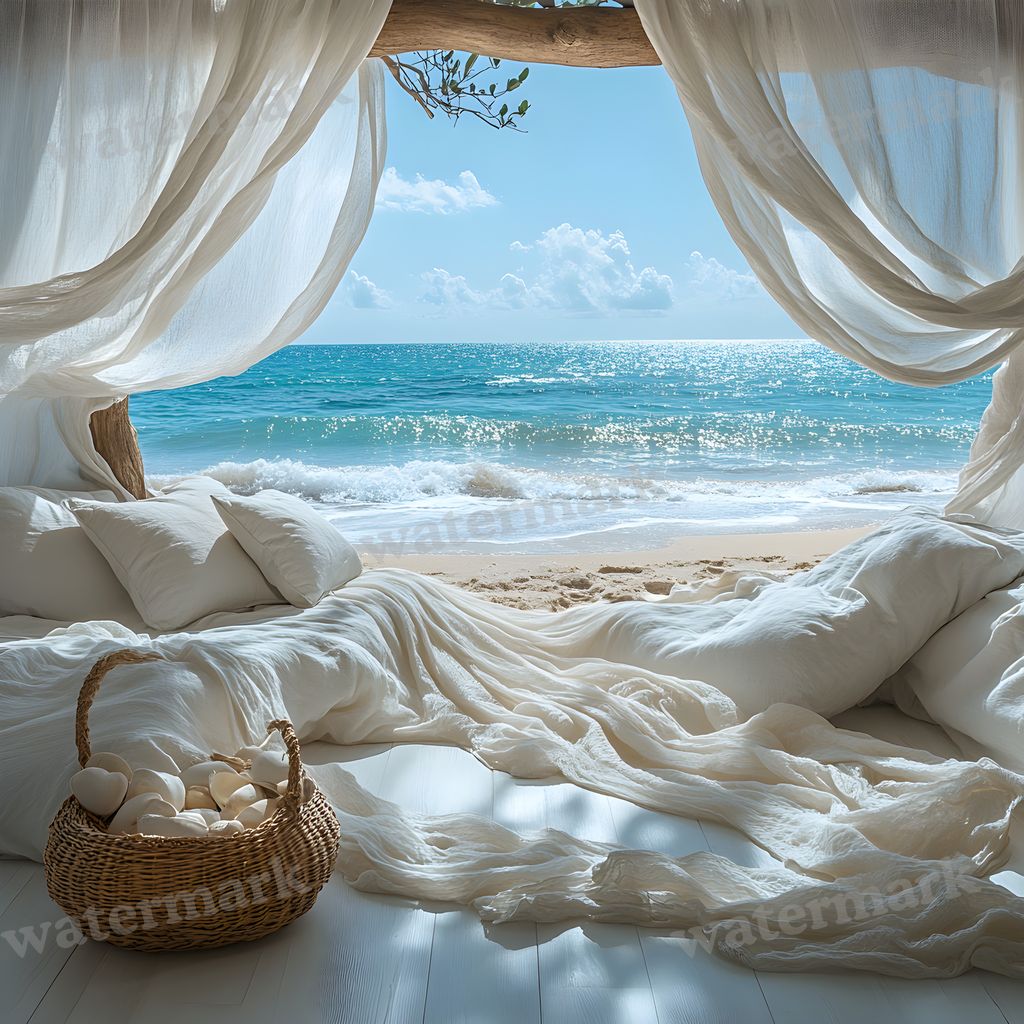 Bohemian Beach Backdrop Images