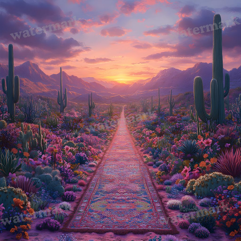 Bohemian Desert Backdrop Images
