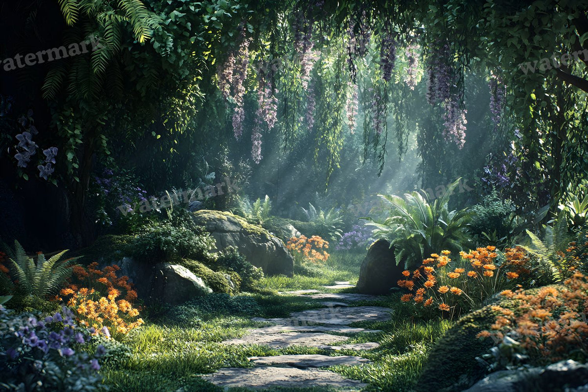 Botanical Garden Backdrop Images
