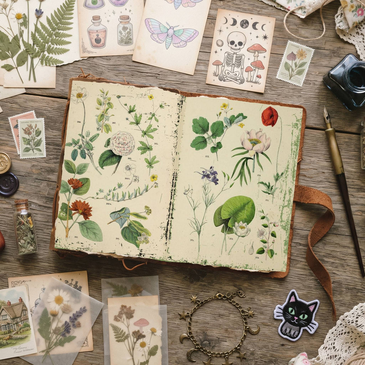 Botanical Digital Papers