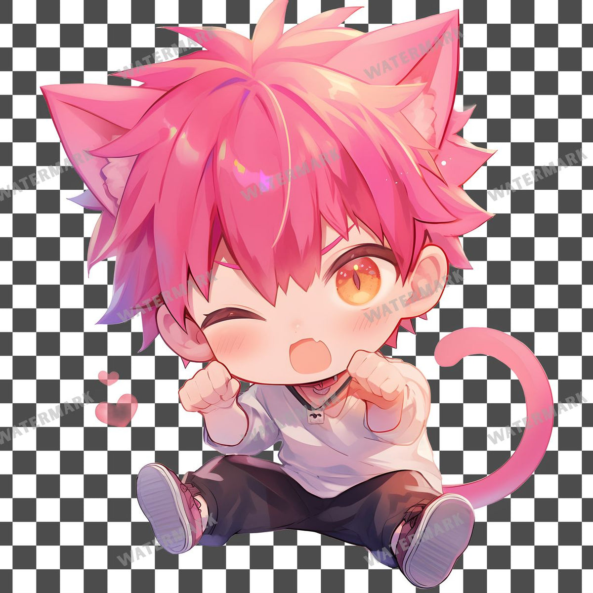Catboy Anime Clipart Pngs